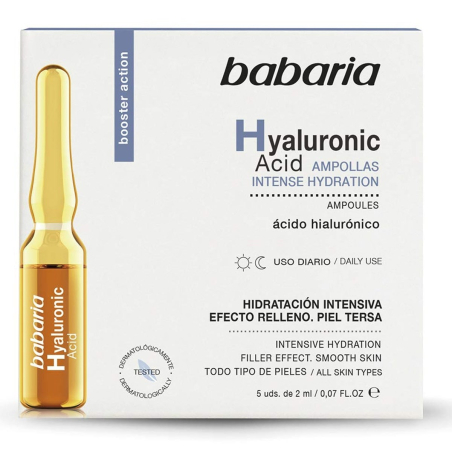 Ampollas Intense Hydratation Hyaluronic Acid Babaria